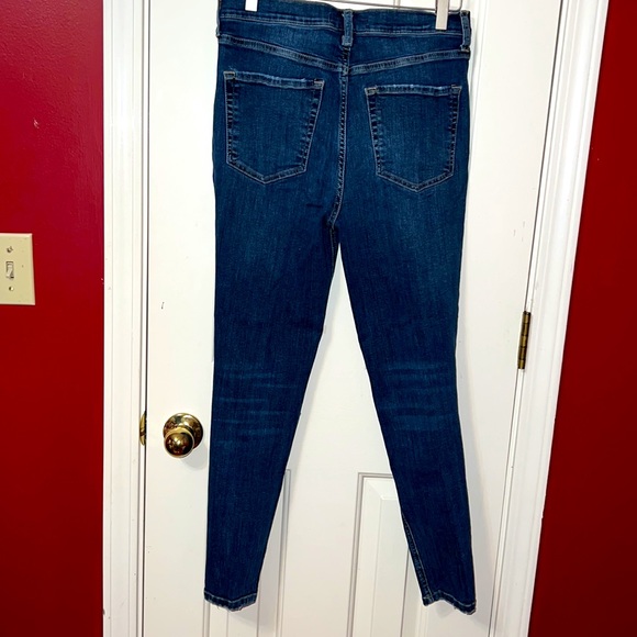 Free People Distressed Skinny Jeans - Picture 4 of 4